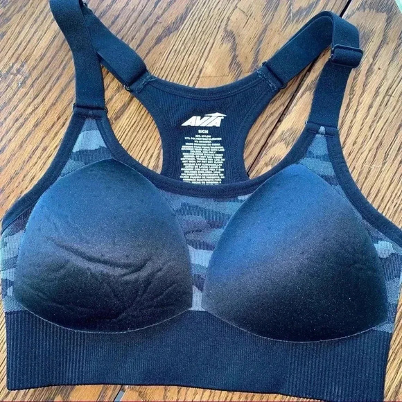 𝅺AVIA Sport Bra with Removal Pads Size Small - Picture 3 of 4